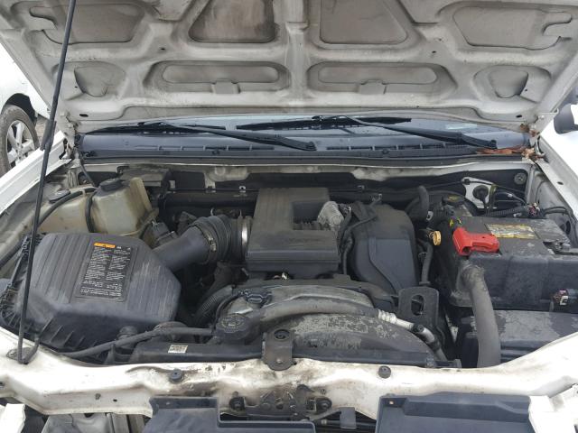 1GCJTCDE8A8137239 - 2010 CHEVROLET COLORADO L WHITE photo 7