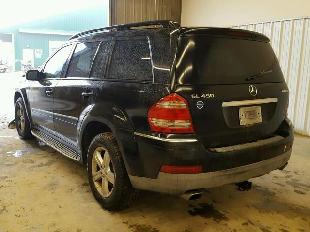 4JGBF71E48A421246 - 2008 MERCEDES-BENZ GL 450 4MA BLACK photo 3