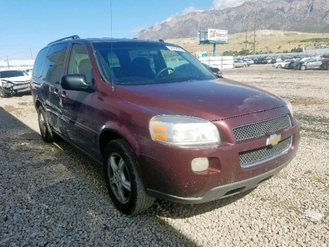 1GNDV33L06D128256 - 2006 CHEVROLET UPLANDER L MAROON photo 1