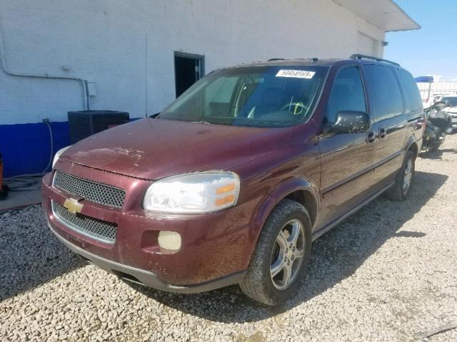 1GNDV33L06D128256 - 2006 CHEVROLET UPLANDER L MAROON photo 2