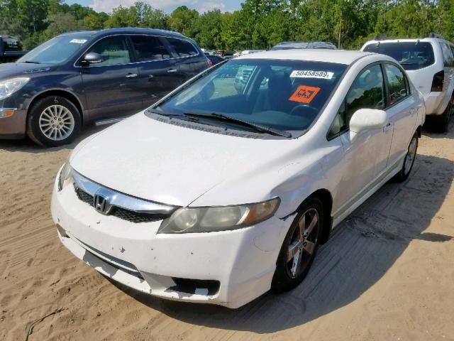 2HGFA16609H536434 - 2009 HONDA CIVIC LX-S Ağ foto 2