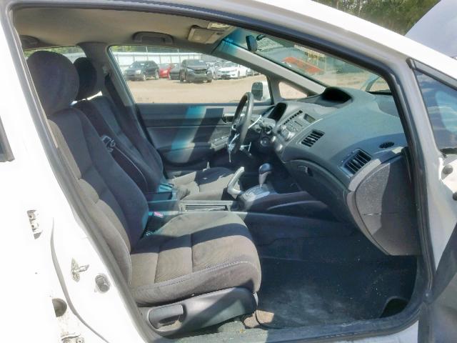 2HGFA16609H536434 - 2009 HONDA CIVIC LX-S Ağ foto 5