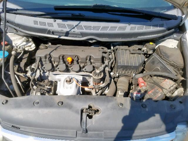 2HGFA16609H536434 - 2009 HONDA CIVIC LX-S Ağ foto 7