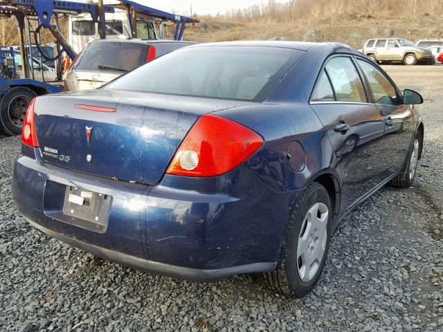 1G2ZF57B984304673 - 2008 PONTIAC G6 VALUE L BLUE photo 2