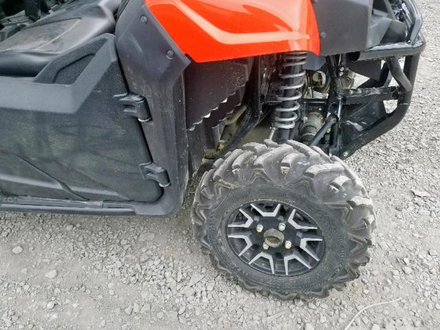 1HFVE0277J4402700 - 2018 HONDA SXS700 M4 ORANGE photo 10