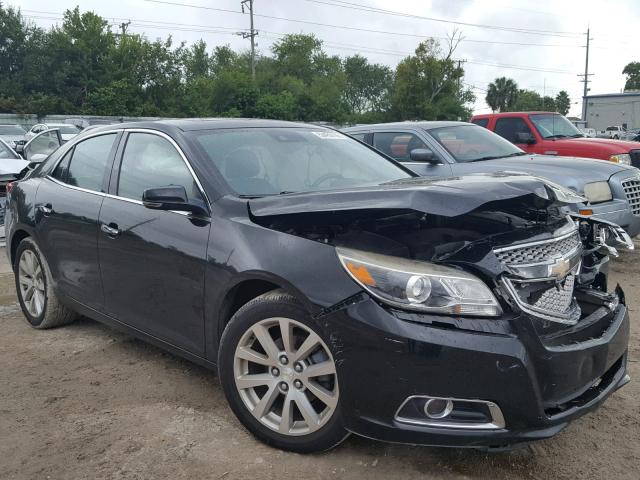 1G11H5SA8DU116313 - 2013 CHEVROLET MALIBU LTZ BLACK photo 1