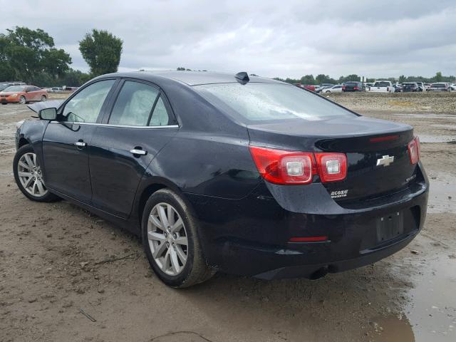 1G11H5SA8DU116313 - 2013 CHEVROLET MALIBU LTZ BLACK photo 3