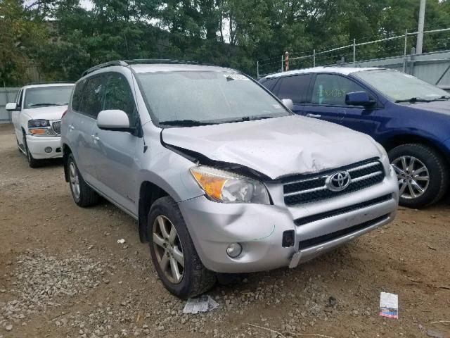 JTMBD31V776048160 - 2007 TOYOTA RAV4 LIMIT SILVER photo 1