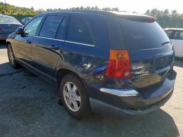 2C4GF68445R548698 - 2005 CHRYSLER PACIFICA T BLUE photo 3