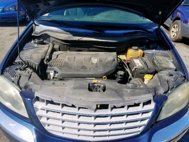 2C4GF68445R548698 - 2005 CHRYSLER PACIFICA T BLUE photo 7