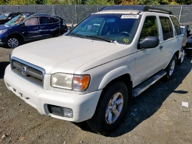 JN8DR09YX3W815098 - 2003 NISSAN PATHFINDER WHITE photo 2