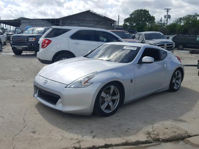 JN1AZ44EX9M400986 - 2009 NISSAN 370Z SILVER photo 2