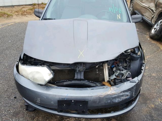 1G8AJ52F94Z165928 - 2004 SATURN ION LEVEL GRAY photo 7