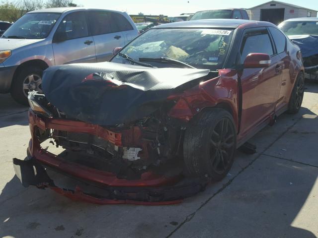 JTKJF5C79GJ026568 - 2016 TOYOTA SCION TC წითელი ფოტო 2