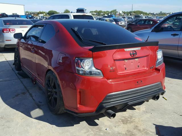 JTKJF5C79GJ026568 - 2016 TOYOTA SCION TC წითელი ფოტო 3