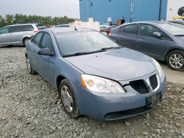 1G2ZF57B984258214 - 2008 PONTIAC G6 VALUE L BLUE photo 1