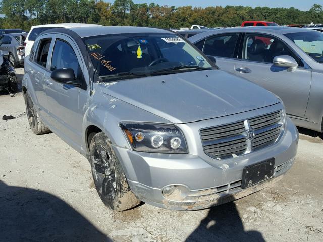 1C3CDWDA0CD536889 - 2012 DODGE CALIBER SX SILVER photo 1