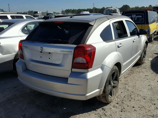 1C3CDWDA0CD536889 - 2012 DODGE CALIBER SX SILVER photo 4