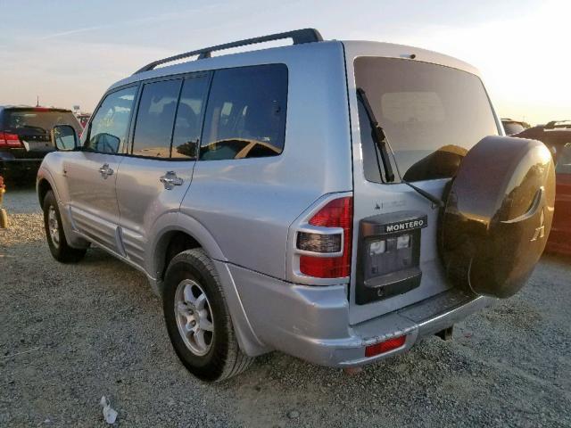 JA4MW51R22J058001 - 2002 MITSUBISHI MONTERO LI SILVER photo 3