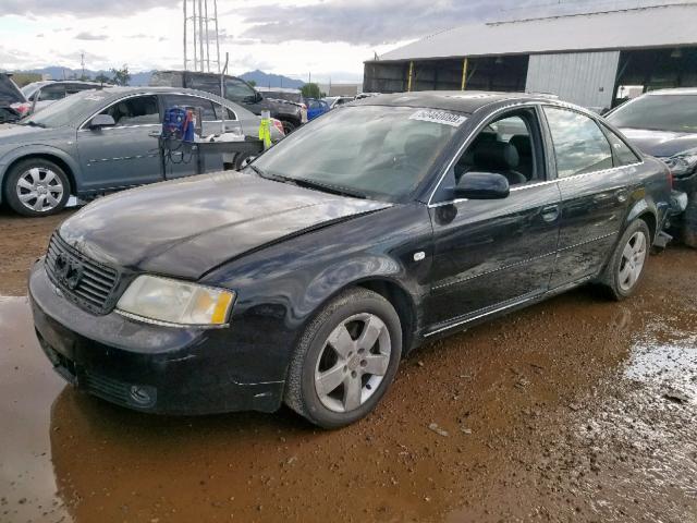 WAUJT64B83N013593 - 2003 AUDI A6 3 BLACK photo 2