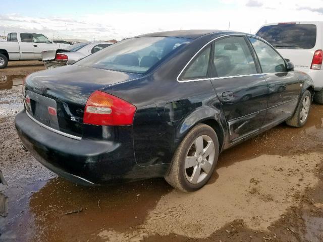 WAUJT64B83N013593 - 2003 AUDI A6 3 BLACK photo 4