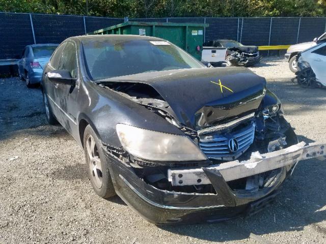 JH4KB16516C000946 - 2006 ACURA RL BLACK photo 1