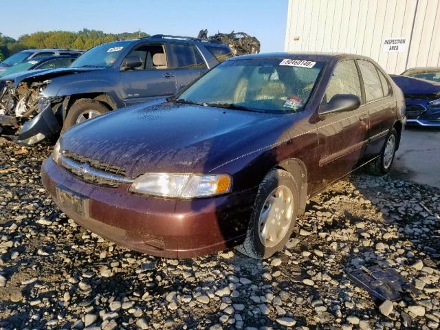 1N4DL01D8WC246981 - 1998 NISSAN ALTIMA XE BURGUNDY photo 2