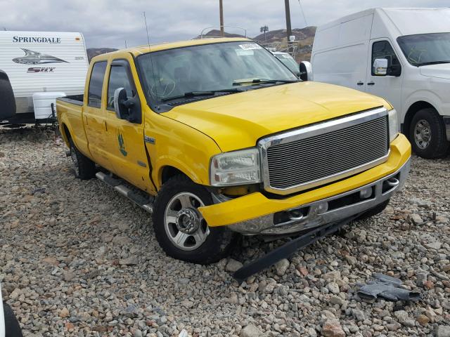 1FTWW31P76EB79204 - 2006 FORD F350 SRW S YELLOW photo 1