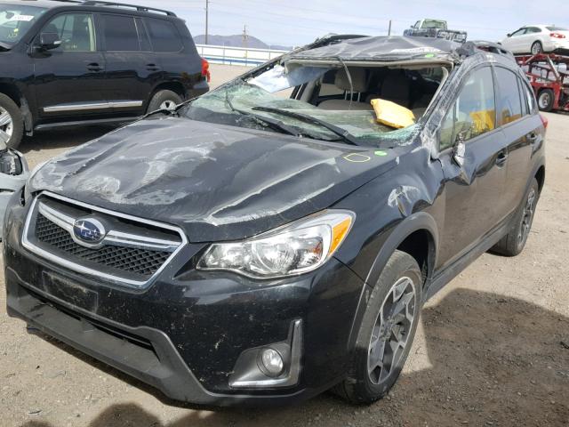 JF2GPABC2HH245050 - 2017 SUBARU CROSSTREK BLACK photo 2