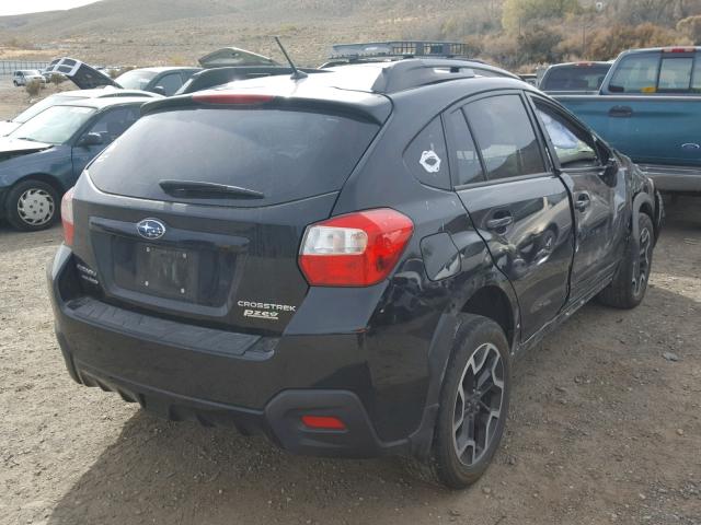 JF2GPABC2HH245050 - 2017 SUBARU CROSSTREK BLACK photo 4