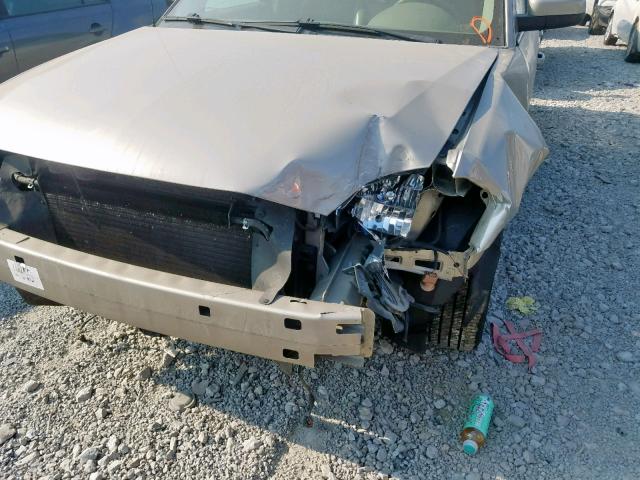 1MEHM431X6G605869 - 2006 MERCURY MONTEGO PR ოქროსფერი ფოტო 9