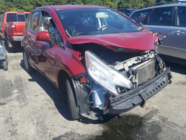 3N1CE2CPXEL389827 - 2014 NISSAN VERSA NOTE RED photo 1