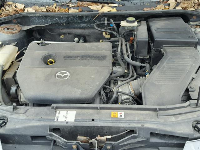 JM1BK323261409745 - 2006 MAZDA 3 S GRAY photo 7