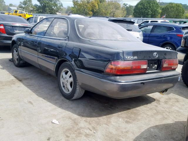 JT8GK13T9R0073416 - 1994 LEXUS ES 300 BLACK photo 3