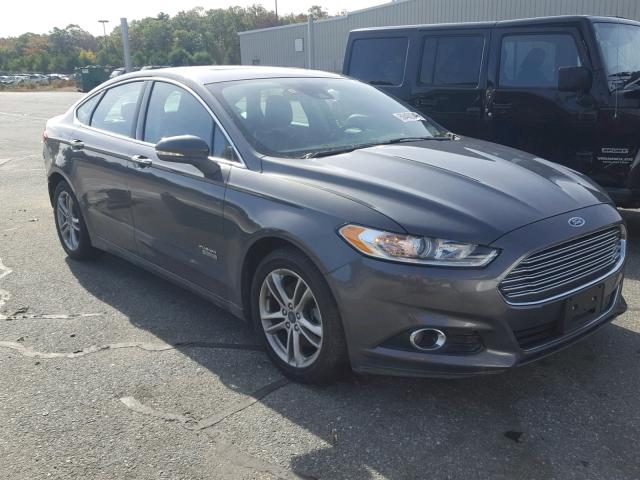 3FA6P0SU2FR210281 - 2015 FORD FUSION TIT GRAY photo 1