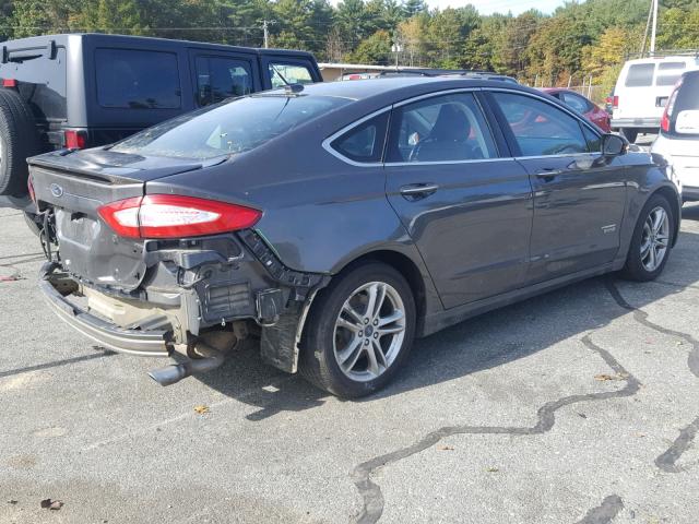 3FA6P0SU2FR210281 - 2015 FORD FUSION TIT GRAY photo 4