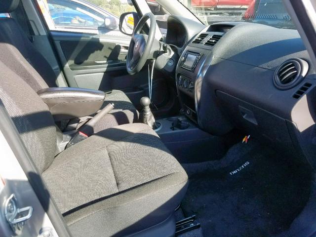 JS2YB413875102713 - 2007 SUZUKI SX4 SILVER photo 5