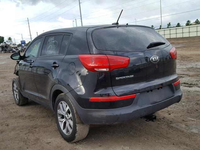 KNDPB3AC2G7857960 - 2016 KIA SPORTAGE L BLACK photo 3