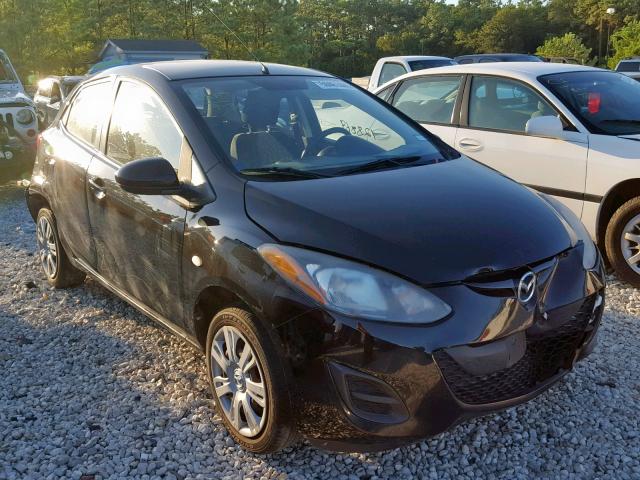 JM1DE1HY3B0114578 - 2011 MAZDA MAZDA2 BLACK photo 1