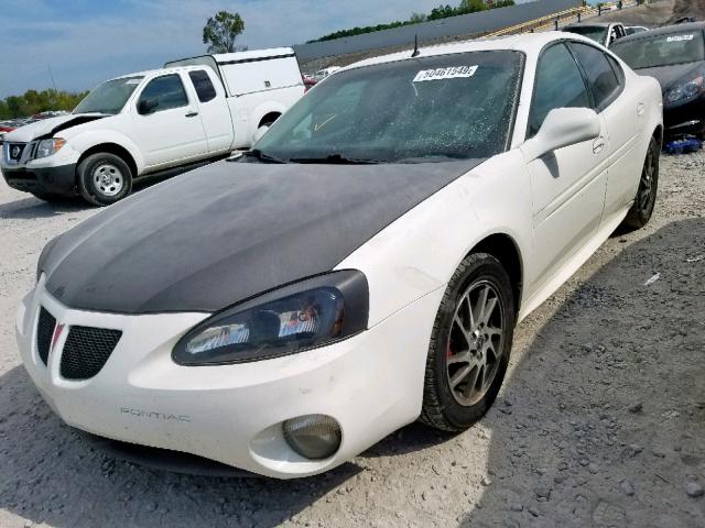 2G2WR524441239191 - 2004 PONTIAC GRAND PRIX WHITE photo 2