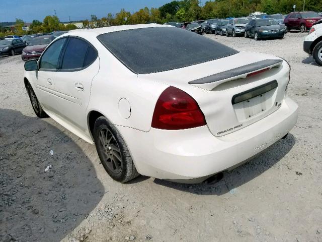 2G2WR524441239191 - 2004 PONTIAC GRAND PRIX WHITE photo 3