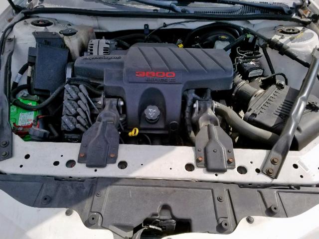2G2WR524441239191 - 2004 PONTIAC GRAND PRIX WHITE photo 7