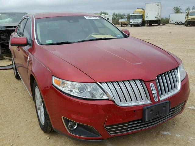 1LNHL9DR0BG613703 - 2011 LINCOLN MKS RED photo 1