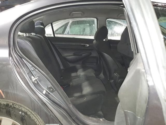 19XFA16699E005579 - 2009 HONDA CIVIC GRAY photo 6