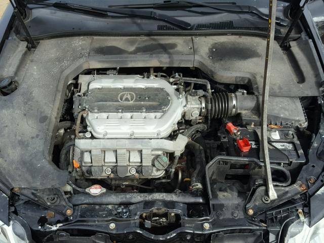 19UUA8F20AA004522 - 2010 ACURA TL BLACK photo 7