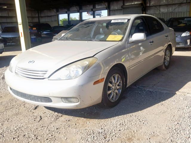 JTHBF30G330107732 - 2003 LEXUS ES 300 SILVER photo 2