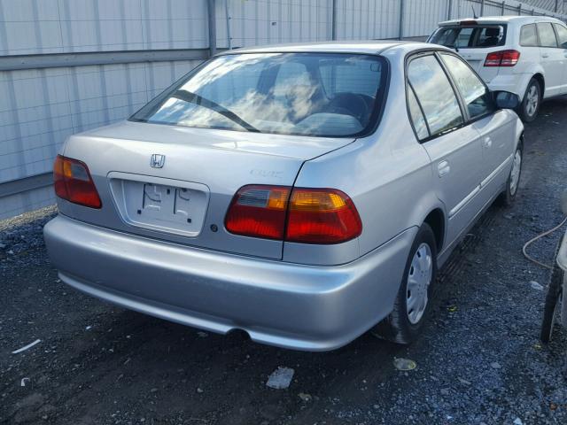 2HGEJ6617XH559798 - 1999 HONDA CIVIC BASE SILVER photo 4