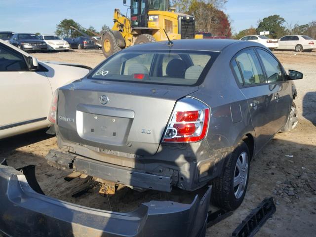 3N1AB61E47L659582 - 2007 NISSAN SENTRA 2.0 SILVER photo 4