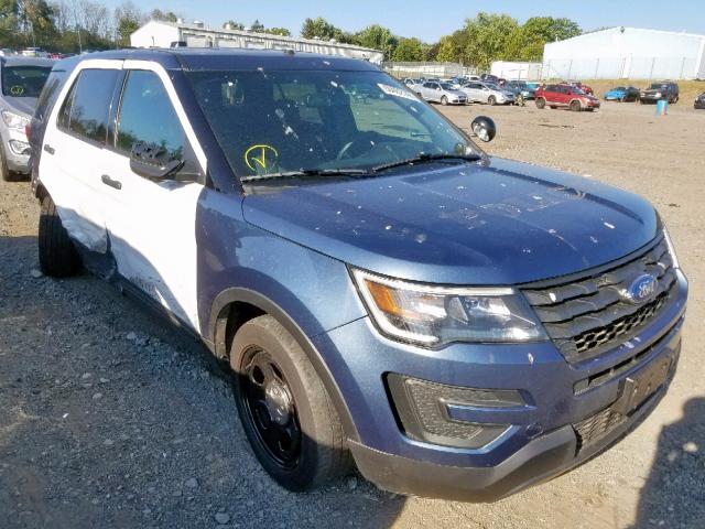 1FM5K8AR0JGB34930 - 2018 FORD EXPLORER P TWO TONE photo 1