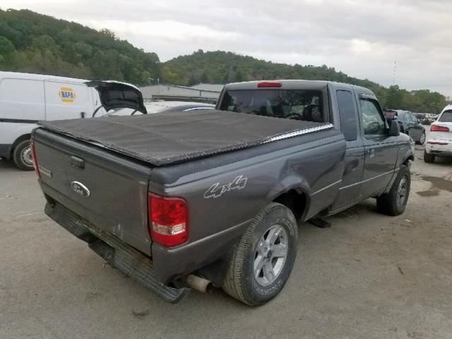 1FTZR45E26PA12661 - 2006 FORD RANGER SUP GRAY photo 4